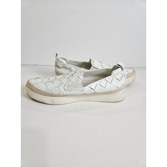 Franco Sarto Hydee Womens White Espadrilles Size 8 Platform Sneaker - Picture 4 of 8